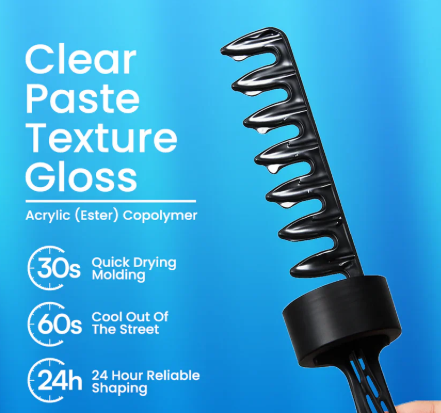 Hair Stlying Gel with Gel Comb
